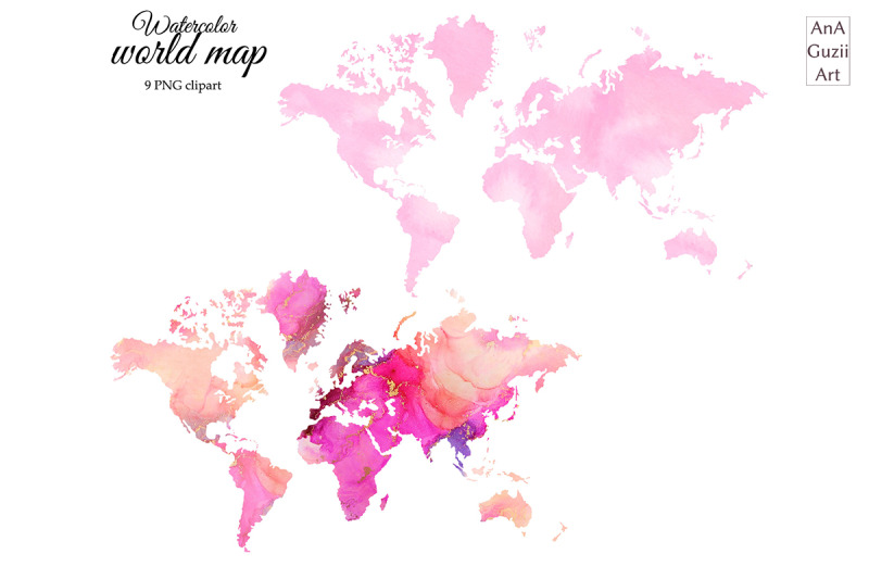 watercolor-maps-png-clipart