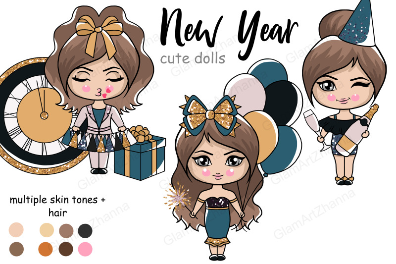 new-year-cute-dolls