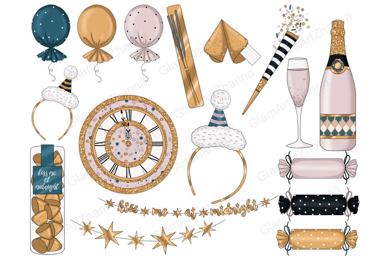 happy-new-year-gold-clipart