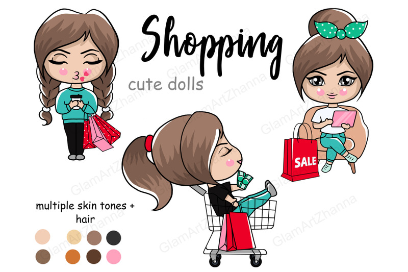 shopping-cute-dolls