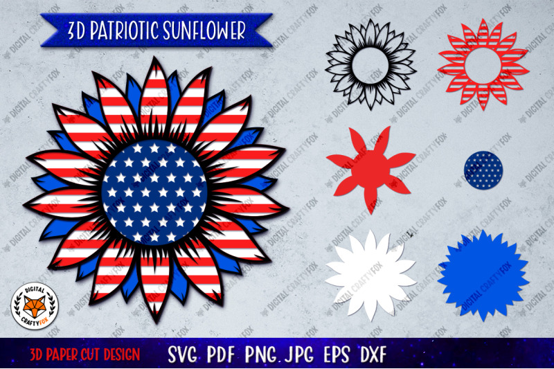 3d-sunflower-4th-of-july-svg-patriotic-sunflower-paper-cut