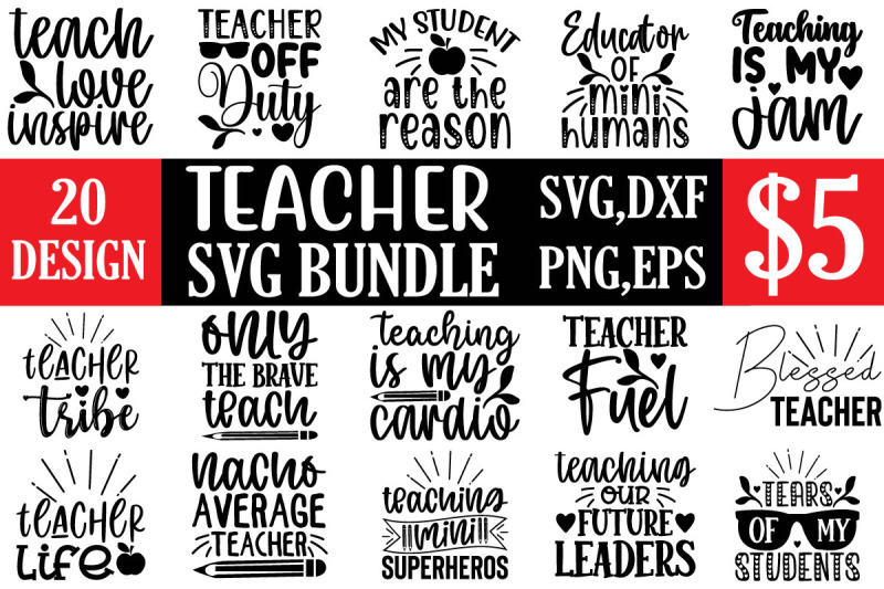 teacher-svg-bundle