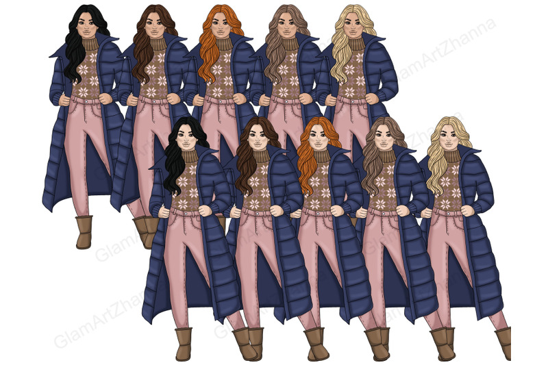 winter-girls-clipart