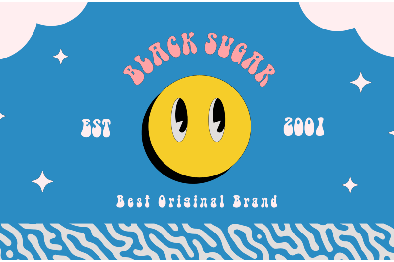 black-sugar-groovy-font