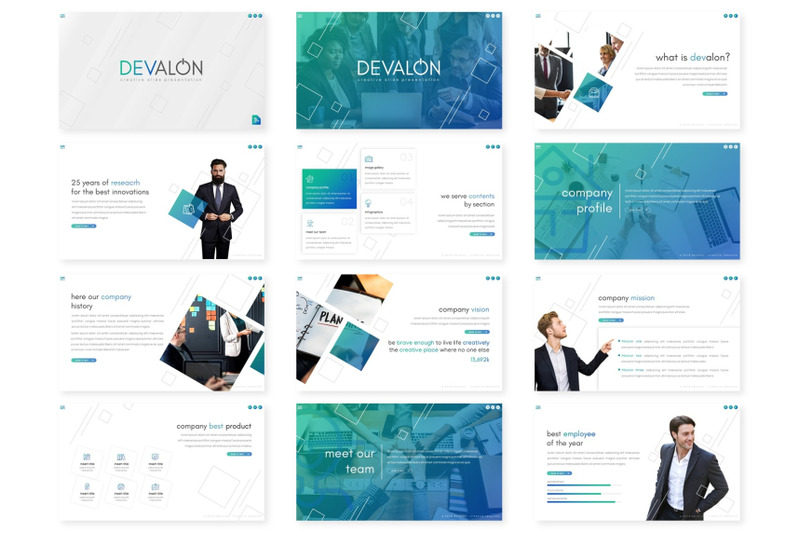 devalon-google-slide-template