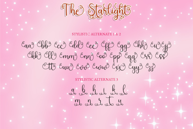 the-starlight-font-swirly-calligraphy-script-font