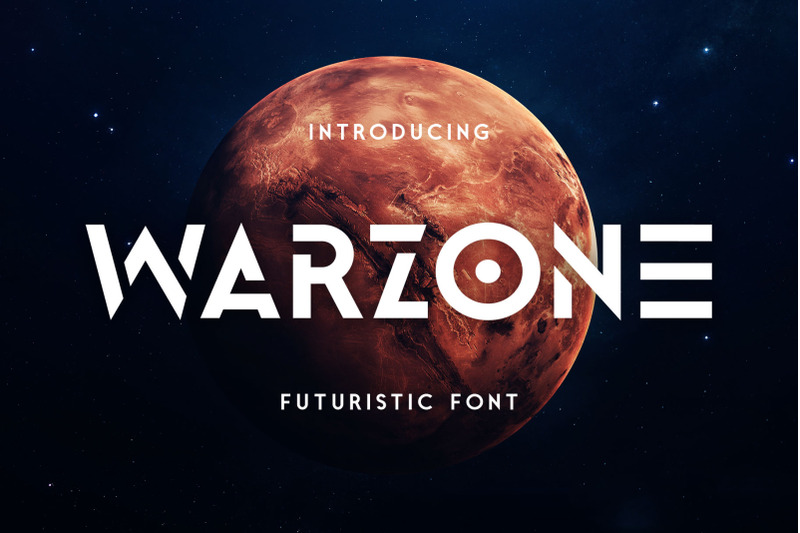 warzone-techno-font