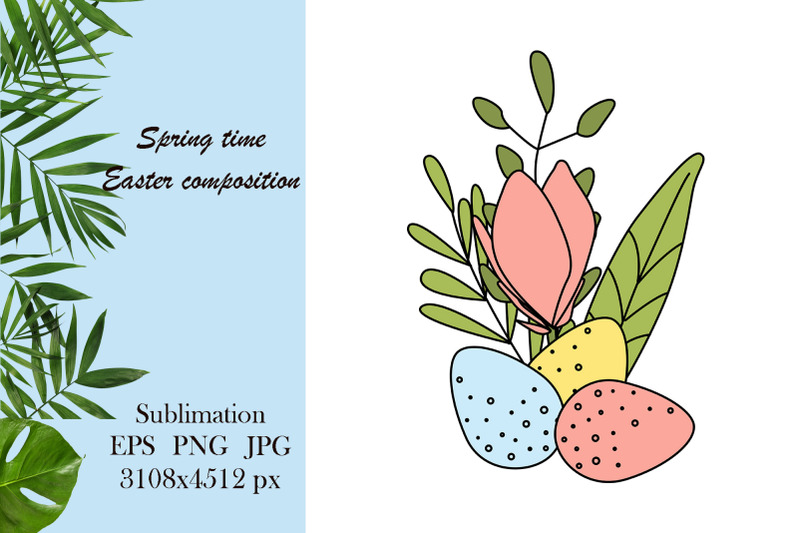 spring-easter-illustration-floral-composition-sublimation