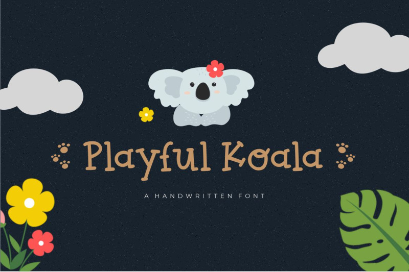 playful-koala-cute-handwritten-font