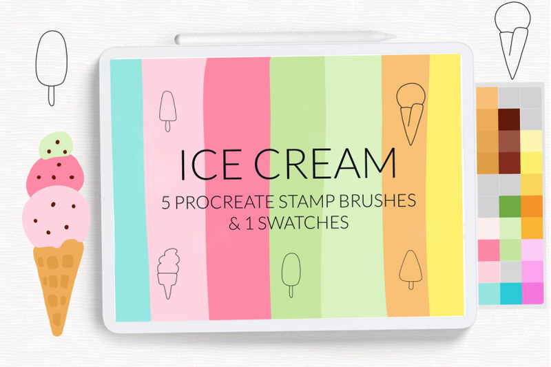 ice-cream-stamps-and-swathes-for-procreate