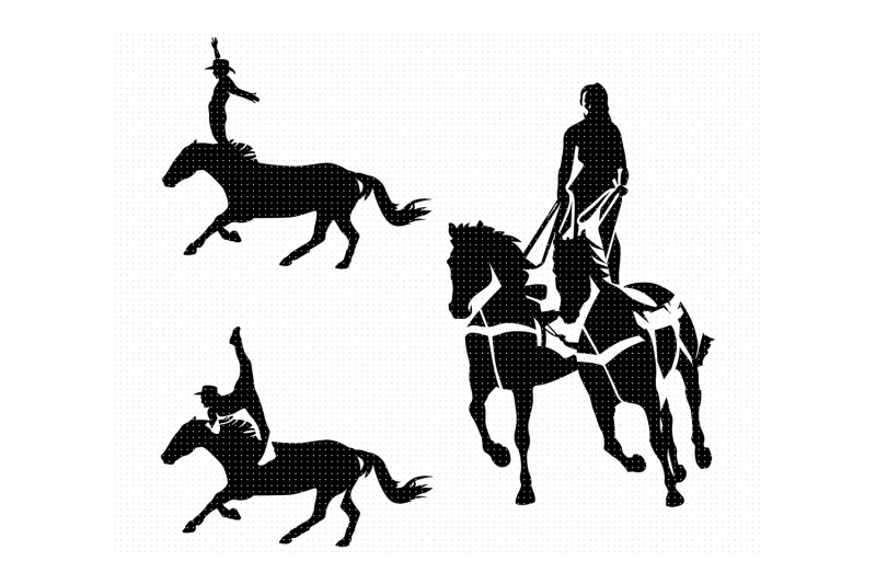 rodeo-trick-riding-svg