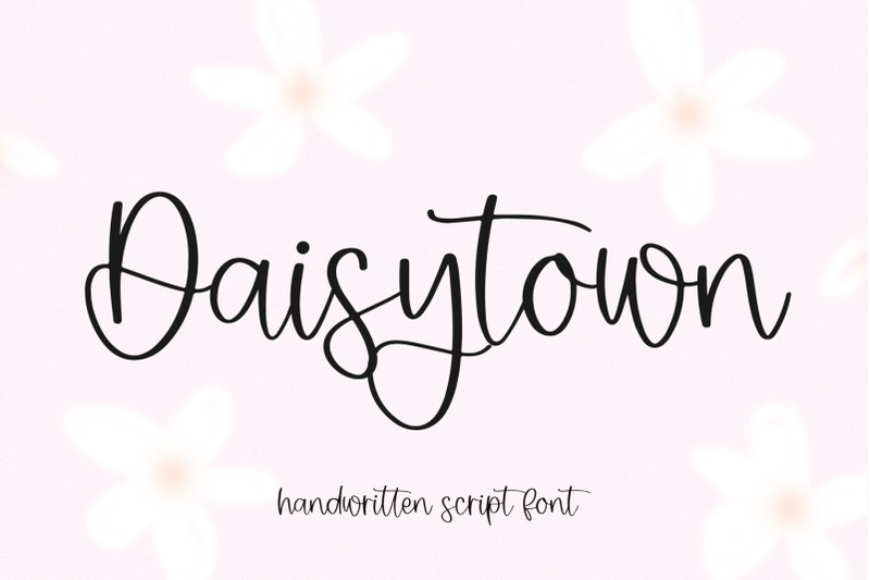 daisytown-modern-script-font