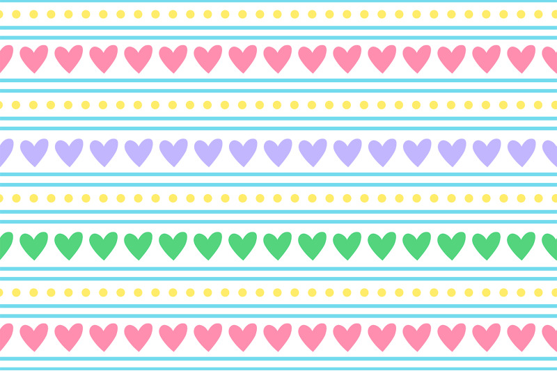 abstract-pattern-strip-pattern-dots-pattern-heart-pattern