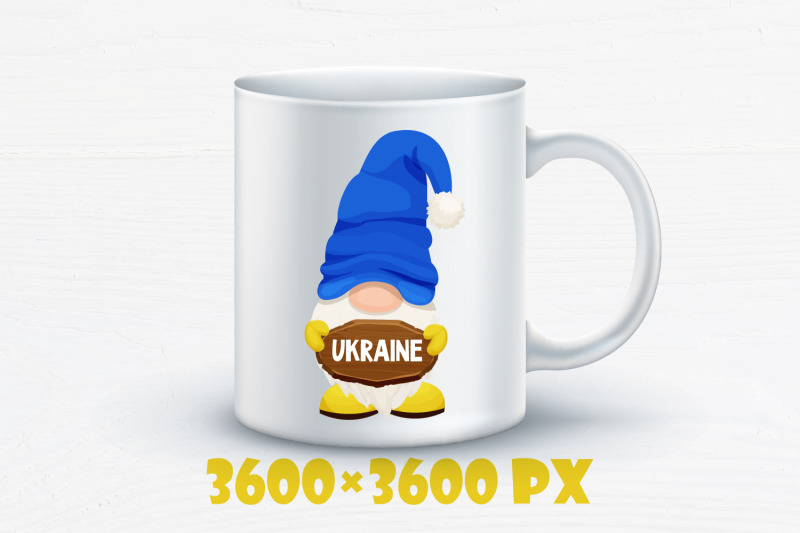 ukrainian-gnome-sublimation-design