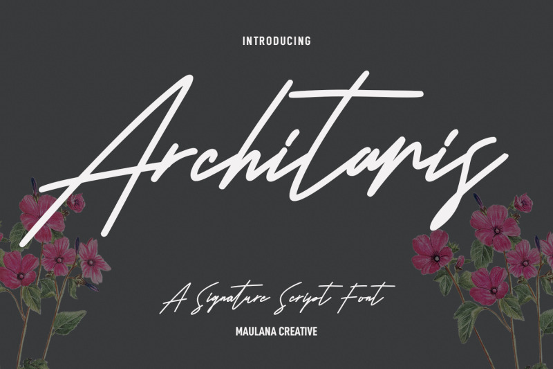 architaris-signature-font