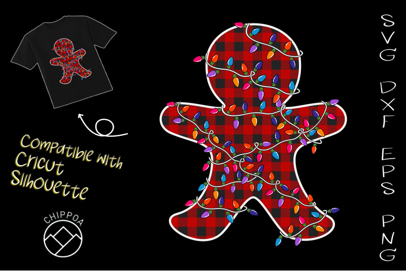 christmas-red-plaid-gingerbread-man