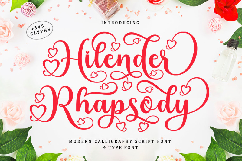 hilender-rhapsody-4-type-font