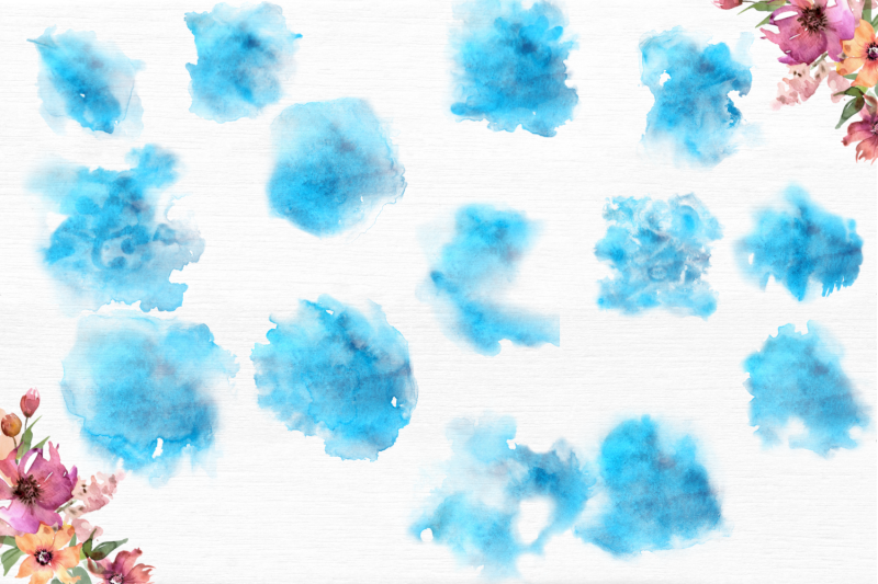 blue-watercolor-splotches