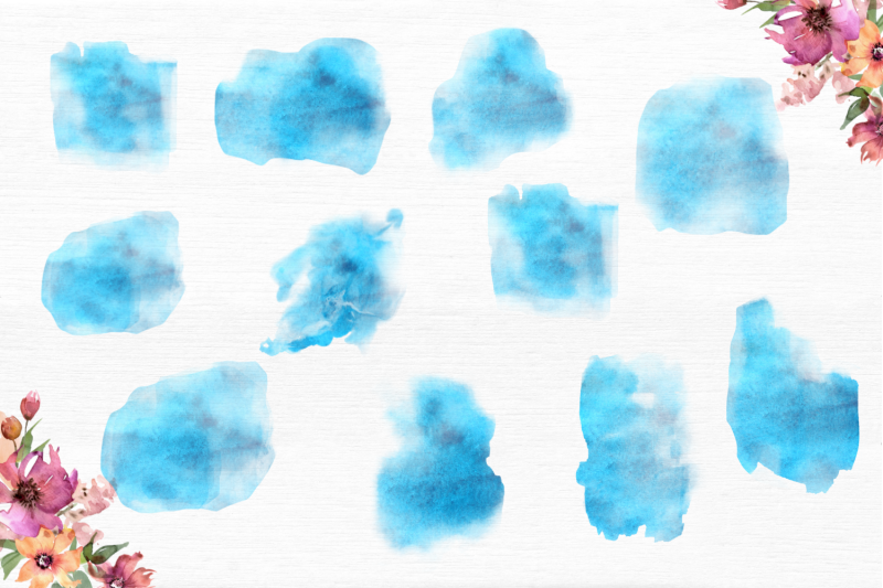 blue-watercolor-splotches