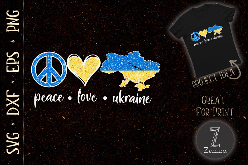 peace-love-ukraine-ukrainian-flag