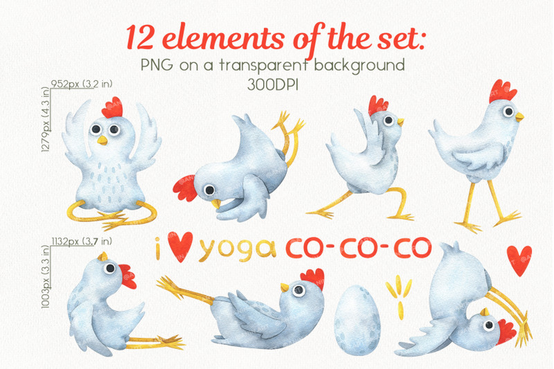 cute-chickens-in-yoga-poses-clipart