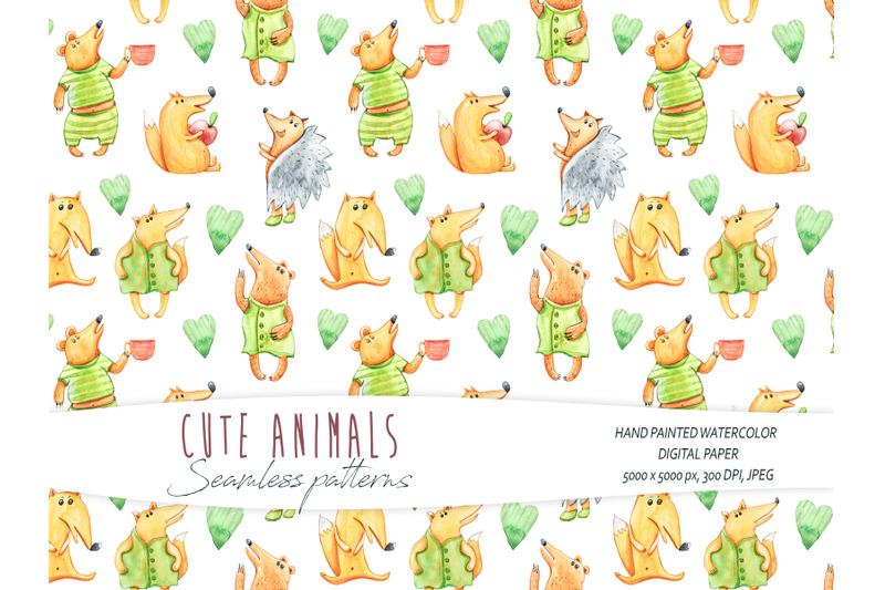 cute-animals-seamless-patterns-digital-paper-5-jpeg-files