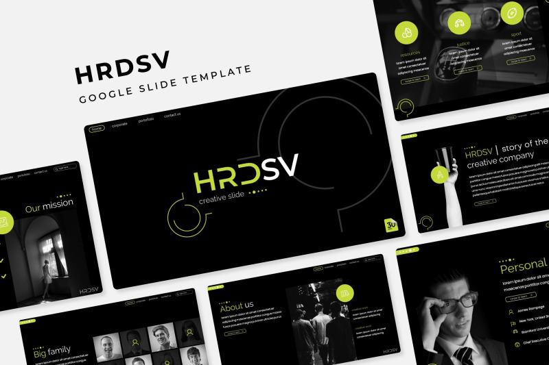 hrdsv-google-slide-template