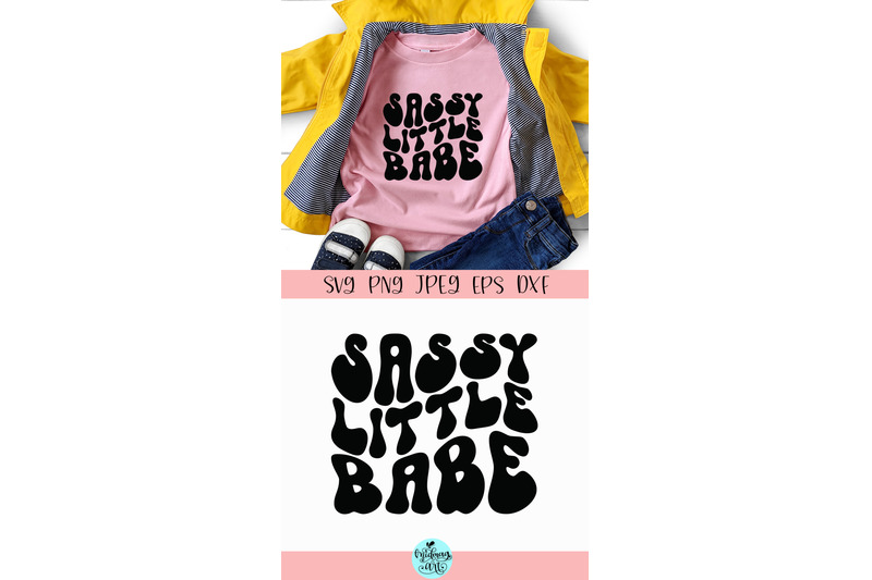 sassy-little-babe-svg-funny-kids-quote-svg