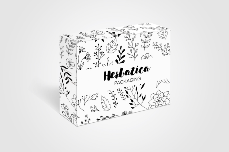 herbatika-vector-sketched-set