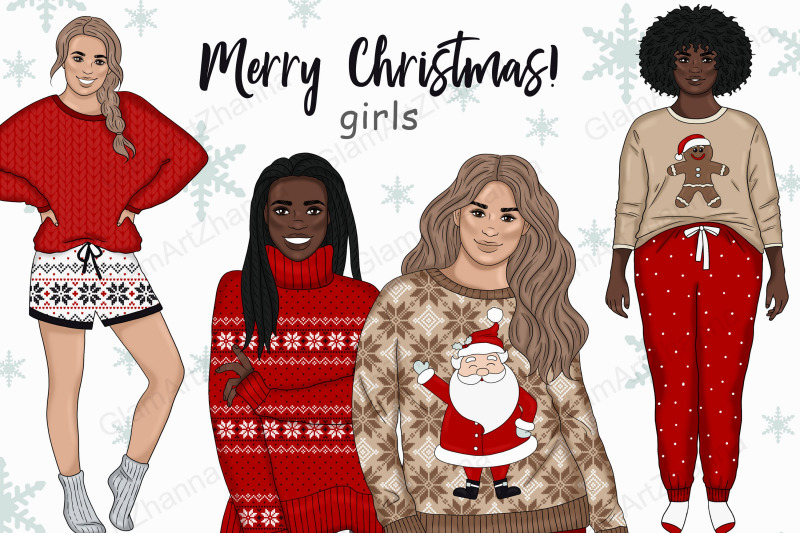 merry-christmas-girls-clipart