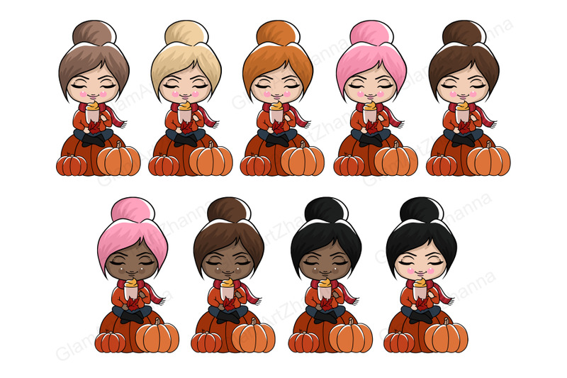 autumn-cute-dolls