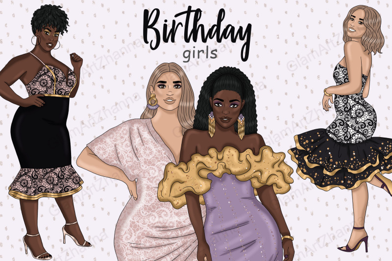 birthday-girls-clipart