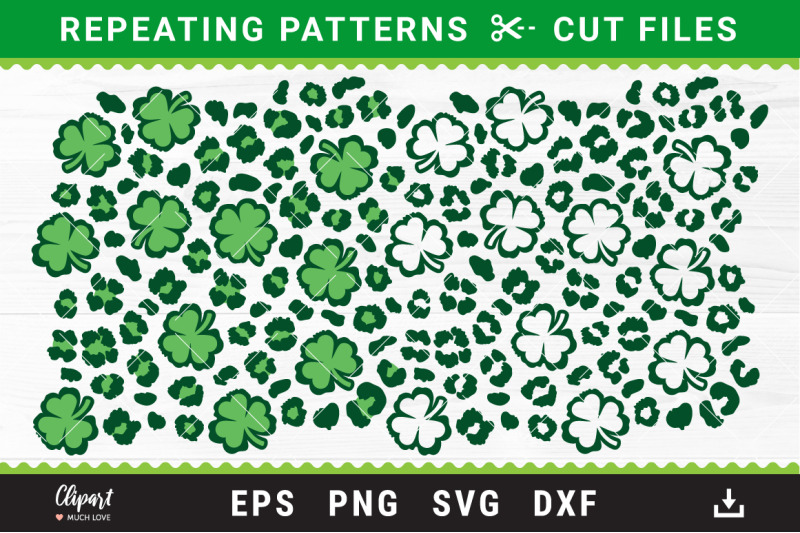 shamrock-pattern-svg-leopard-print-svg-dxf-png