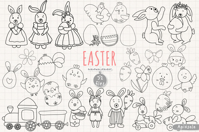 cute-happy-easter-buuny-egg-chick-bundle