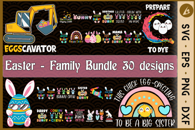 family-easter-bundle-svg-30-designs