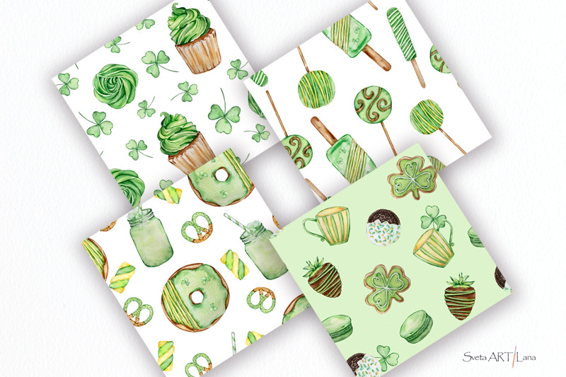 watercolor-st-patricks-day-sweet-seamless-pattern