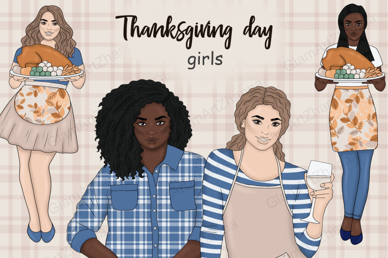 give-thanks-girls-clipart