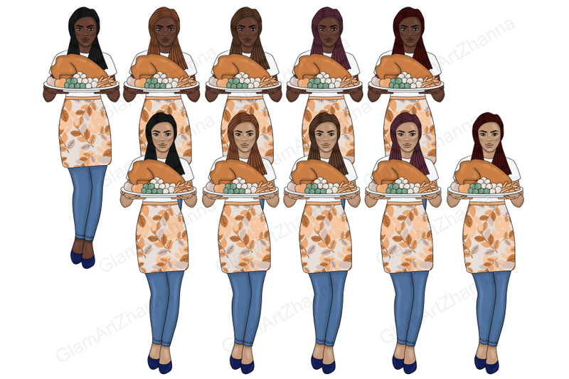 give-thanks-girls-clipart