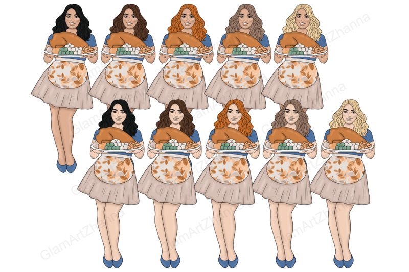 give-thanks-girls-clipart