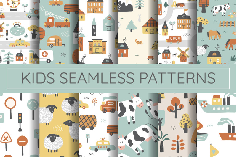 kids-seamless-patterns