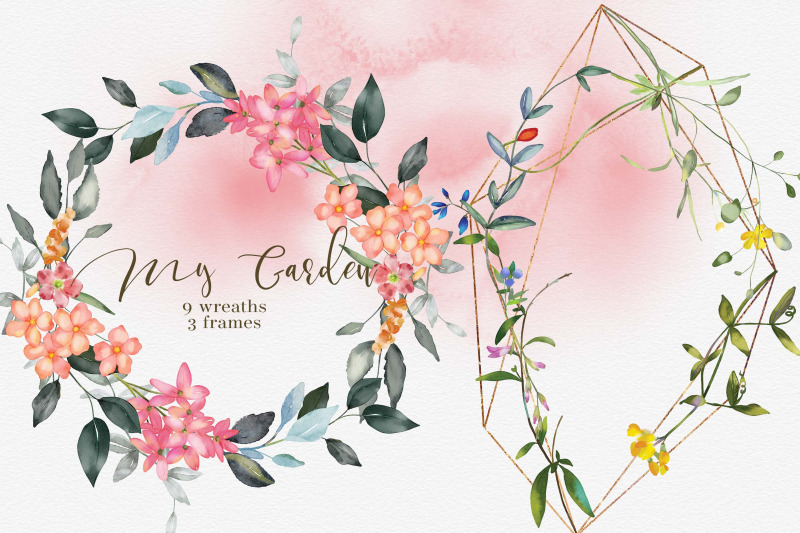 watercolor-garden-flowers-clipart-set