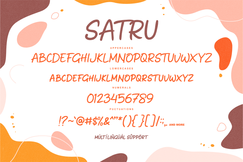 satru-handmade-playful-display-font