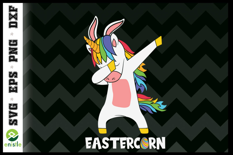 eastercorn-dabbing-unicorn-easter-day