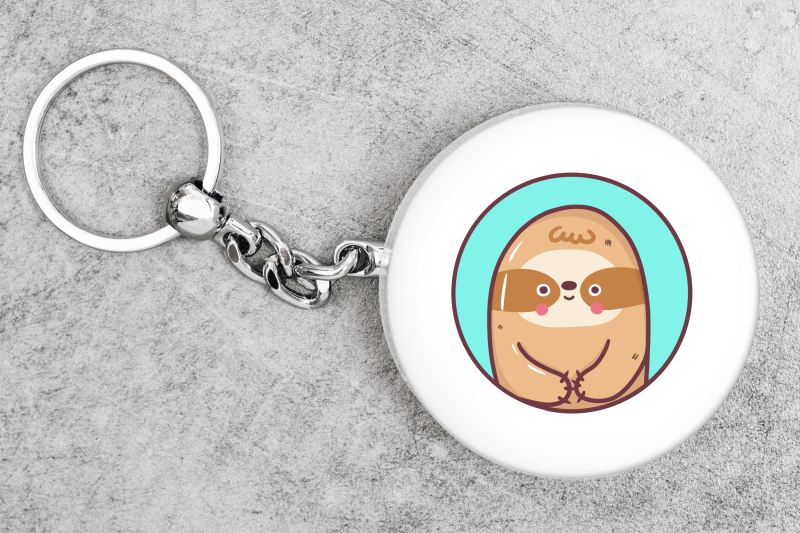 cute-sloth-clipart-illustration