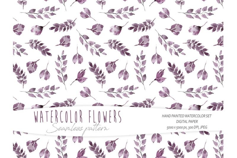 watercolor-floral-seamless-pattern-on-white-background