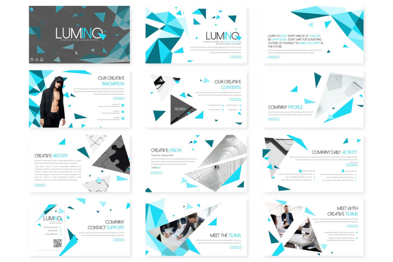 lumino-keynote-template