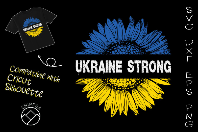 ukraine-strong-flag-sunflower