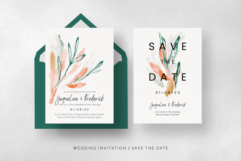 velvet-jade-amp-peach-foliage-wedding-suite