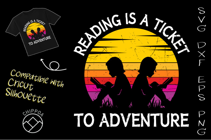 reading-is-a-ticket-to-adventure-retro