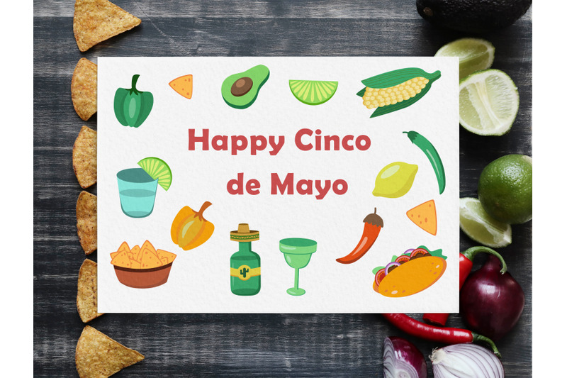 cinco-de-mayo-clipart-set-mexican-fiesta-separated-elements